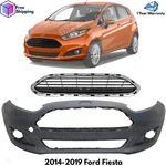 Front Bumper Cover Fascia & Grille Assembly Kit 2014-2019 Ford Fiesta. Fixed Price $320.93.