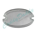 1959 Cadillac Left Driver Side Glass Fog And Turn Signal Light Lens Reproduction. Fixed Price $65.00.