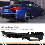 Glossy Black Performance Style Rear Bumper Diffuser 17-2023 Bmw G30 M550I. Fixed Price $142.99.