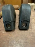 Nos 1974 - 77 Vega Accessory Front Bumper Guard Unit Pair Gm P/n 994652. Fixed Price $100.00.