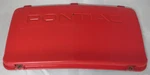 1998-2003 Pontiac Grand Prix Front License Plate Delete Panel (red). Fixed Price $29.99.