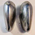Mgb 62-70 Original Pair Rear Chrome Bumper Overriders Damage. Fixed Price $49.00.