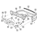 Genuine Mopar Fascia Bracket Right 55076644. Fixed Price $31.63.
