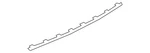 Genuine Audi Bumper Cover Spacer Panel 4K0-853-551-T94. Fixed Price $128.38.