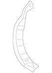 Genuine Mitsubishi Side Support MR971587. Fixed Price $34.29.