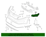 New Genuine Kia Front Left Side Moulding For 12-13 Optima (pn 86551 4C000). Fixed Price $79.97.