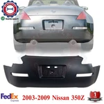 New Rear Bumper Cover Primed With Dual Exhaust Holes For 2003-2009 Nissan 350Z. Fixed Price $440.93.
