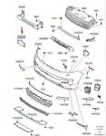 Land Rover Range Sport L461 Front License Plate Set LR169813 Genuine. Fixed Price $84.41.