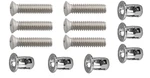 6 Mirror Screws & Jack Nuts! For Mopar Body Cuda D100 Challenger. Fixed Price $28.00.