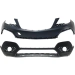 New Set Of 2 Bumper Covers Fascias Front Upper GM1015119, GM1014108 Pair. Fixed Price $211.40.