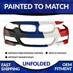 New Painted To Match Unfolded Front Bumper For 2013-2018 Bmw 320I/328I/335I/340I. Fixed Price $319.98.