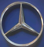 Vintage Mercedes Trunk Lid Star Emblem 1117585158. Fixed Price $68.95.