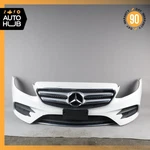 17-20 Mercedes W213 E300 E400 Amg Sport Front Bumper Cover W/ Grille White Oem. Fixed Price $1390.25.
