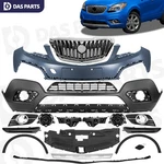 For Buick Encore 2013-2016 Front Bumper Cover Grille Fog Light Bezel Bracket Kit. Fixed Price $299.95.