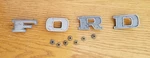 Tailgate Letter Emblems Ford 1968 Ranchero 1969 Truck. Fixed Price $171.11.