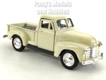 1953 Chevy 3100 Pick Up 1/40 Scale Diecast Model By Welly - Wimbeldon White. Fixed Price $16.99.