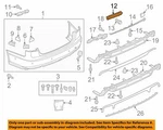 4G0807382A Audi Oem 16-18 A6 S6 Quattro Rear Bumper-support Right. Fixed Price $42.00.