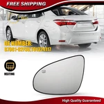 Left Heated Mirror Glass For 2014-2019 Toyota Corolla Driver Side 87961-02F30. Fixed Price $17.99.