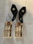 Nos 1967-68 Mustang Fender To Bumper Brackets C7ZZ-17A870-B C7ZZ-17A869-B. Fixed Price $115.00.