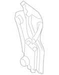 Genuine Ford Bumper Cover Bracket BT4Z-17D943-A. Fixed Price $61.68.