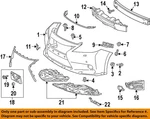 Lexus Toyota Oem ES300H Front Bumper Grille Grill-side Support Right 5214506020. Fixed Price $59.20.