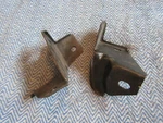 Nos 1975 1976 Ford Torino Gran Elite Rear Bumper Brackets Left Right Pair. Fixed Price $169.99.
