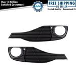Fog Light Bezel Set Black Fits 2013-2015 Bmw 320I 2014-2015 328D. Fixed Price $40.02.