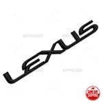 Lexus Trunk Lid Letter Logo Badge 3D Emblem F-sport Car Decoration Gloss Black. Fixed Price $14.99.