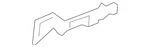 Genuine Ford Bumper Cover Bracket 5G1Z-17D995-AA. Fixed Price $22.13.