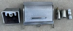 Ford Thunderbird Chrome Center Console Flip Ashtray Kit 1961-1963 61-63 Oem. Fixed Price $200.00.