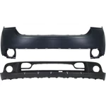 Pair Set Of Bumper Covers Facias Front Upper For Dodge Durango 2011-2013. Fixed Price $229.05.
