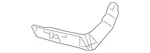 Genuine Nissan Bumper Cover Side Bracket 85226-1AA0A. Fixed Price $35.43.