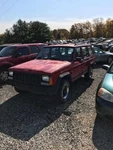 Front Bumper Right End Has Damage Fits 84-96 Cherokee 342257. Fixed Price $225.00.