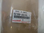 Genuine Toyota 2014-2022 4RUNNER Black Rear Lower Valance 52169-35120 Oem. Fixed Price $207.09.