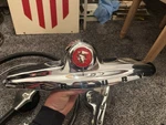 1949 1950 Mercury Rear Trunk Base Lift Handle With Latch Lock.. Fixed Price $200.00.
