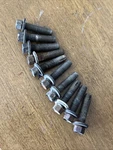 1996 Ford Bronco Spare Tire Carrier Bolt Used Lot Of 10.. Fixed Price $99.00.