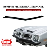 Bumper Filler Header Panel 492356 For 1974-1975 Pontiac Firebird Trans Am Rubber. Fixed Price $79.99.