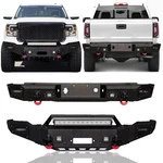 Vijay For 2014-2015 Gmc Sierra 1500 Steel Front & Rear Bumpers With Led Light. Fixed Price $1179.00.