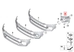 Genuine Mini Cooper F54 ALL4 Sd Mounting Front Light Right 51117376378. Fixed Price $110.53.