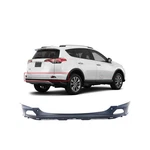 Bumper Cover For Toyota RAV4 2016-2018 521590R914 TO1114102 Rear Upper Primed. Fixed Price $131.39.