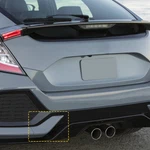 Black Front Bumper Tow Hook Cover Cap For 2017-2021 Honda Civic Hatchback Oxilam. Fixed Price $10.99.