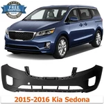 Front Bumper Cover Primed Plastic For 2015-2016 Kia Sedona. Fixed Price $305.99.