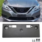 Front Bumper License Bracket Tag Holder For 2016-2019 Nissan Sentra Fe+s/s/sl/sv. Fixed Price $20.99.