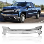 Chrome Steel Front Bumper For 2019-2022 Chevy Silverado 1500 W/senser Holes. Fixed Price $259.00.