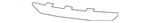 Genuine Mazda Fog Light Trim KB8B-50-C21C. Fixed Price $6.70.