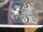 1960-1962 Ford Falcon Ranchero Striker Plates. Fixed Price $35.00.