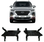New Bumper Cover Blanking Cap Mesh Front Fog Right + Left For Santa Fe 2019 2020. Fixed Price $43.61.