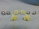 Nos Mopar License Plate Screws And Nylon Inserts 1964-1974 Body. Fixed Price $16.95.