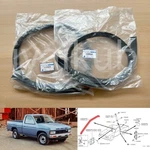 86-97 For Nissan Hardbody Navara D21 Door Roof Drip Weatherstrip Rubber Seal. Fixed Price $80.00.