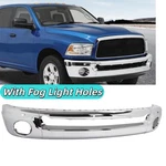 Chrome Front Bumper W/fog Light Hole For 2002-2008 Ram 1500 03-09 2500 3500. Fixed Price $201.99.